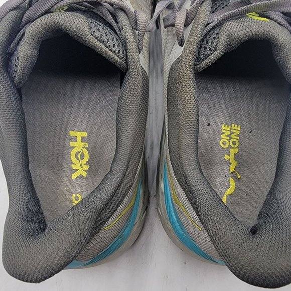 Hoka One One Clifton 7 Mens 12.5 Wide 2E Gray Running Shoes Sneaker 1110534 WDDS main image 10